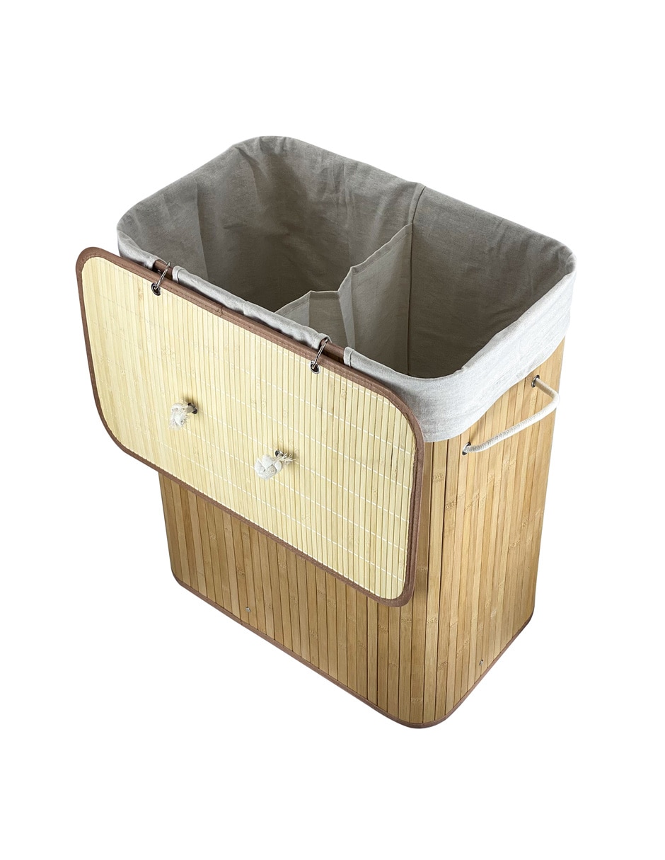 Cesto ropa para ropa de bambú 3