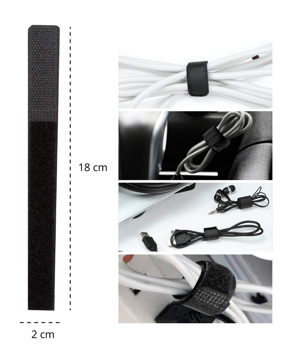 Set Organizador de cables 6