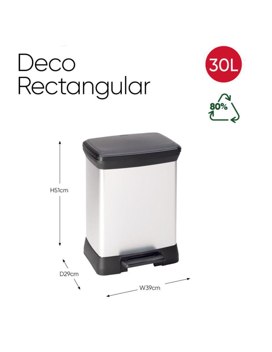 Bote de basura de acero inoxidable 8