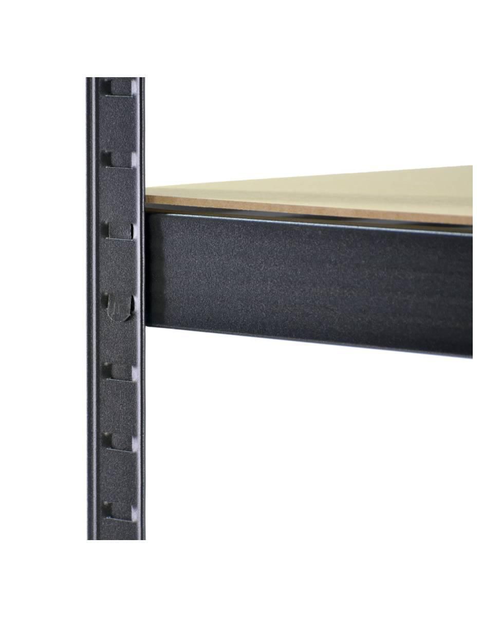 Rack de 5 compartimentos y 5 estantes