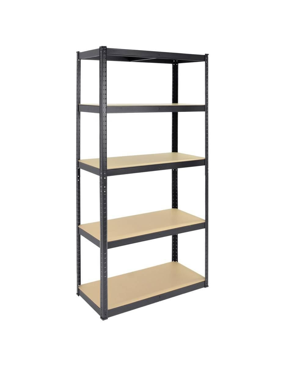 Rack de 5 compartimentos y 5 estantes