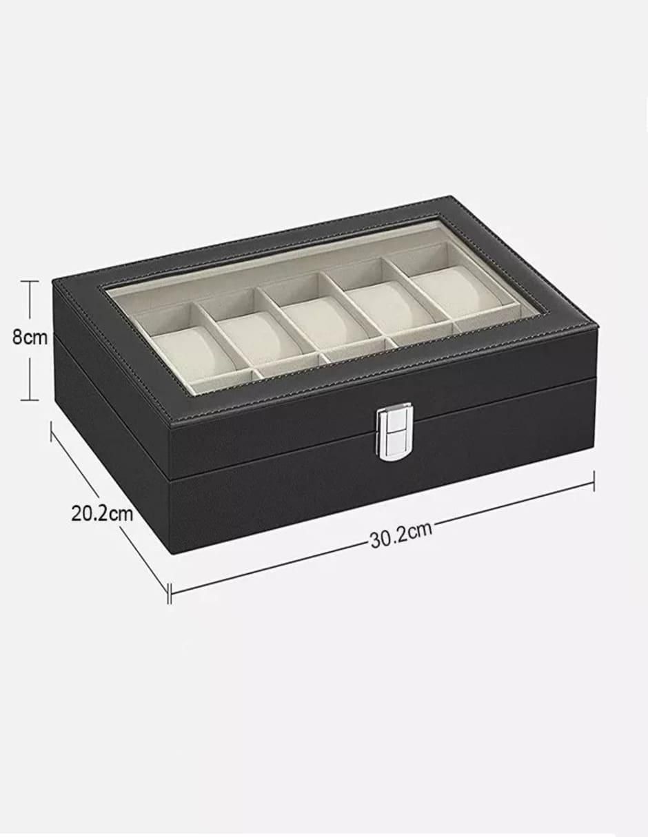 Caja reloj rectangular 4