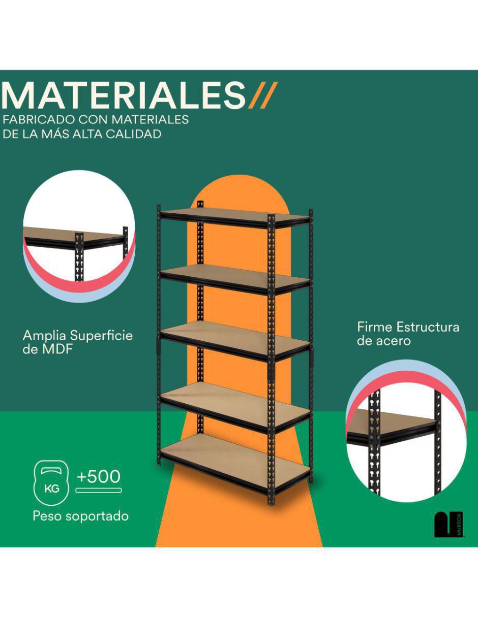Estante de acero Astel 3