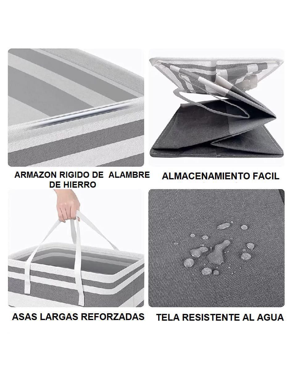 Cesto ropa para ropa de tela 2