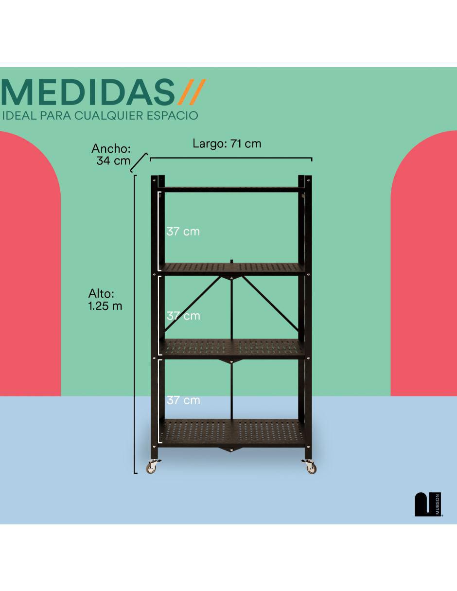 Rack de 4 estantes/compartimentos 7