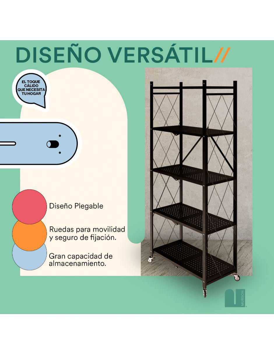 Rack de 5 estantes/compartimentos 4