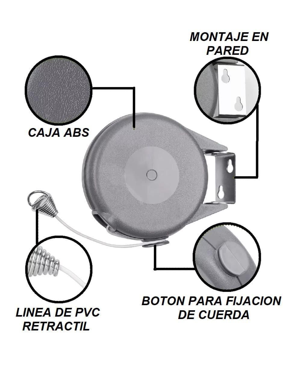 Tendedero extensible de plástico 2