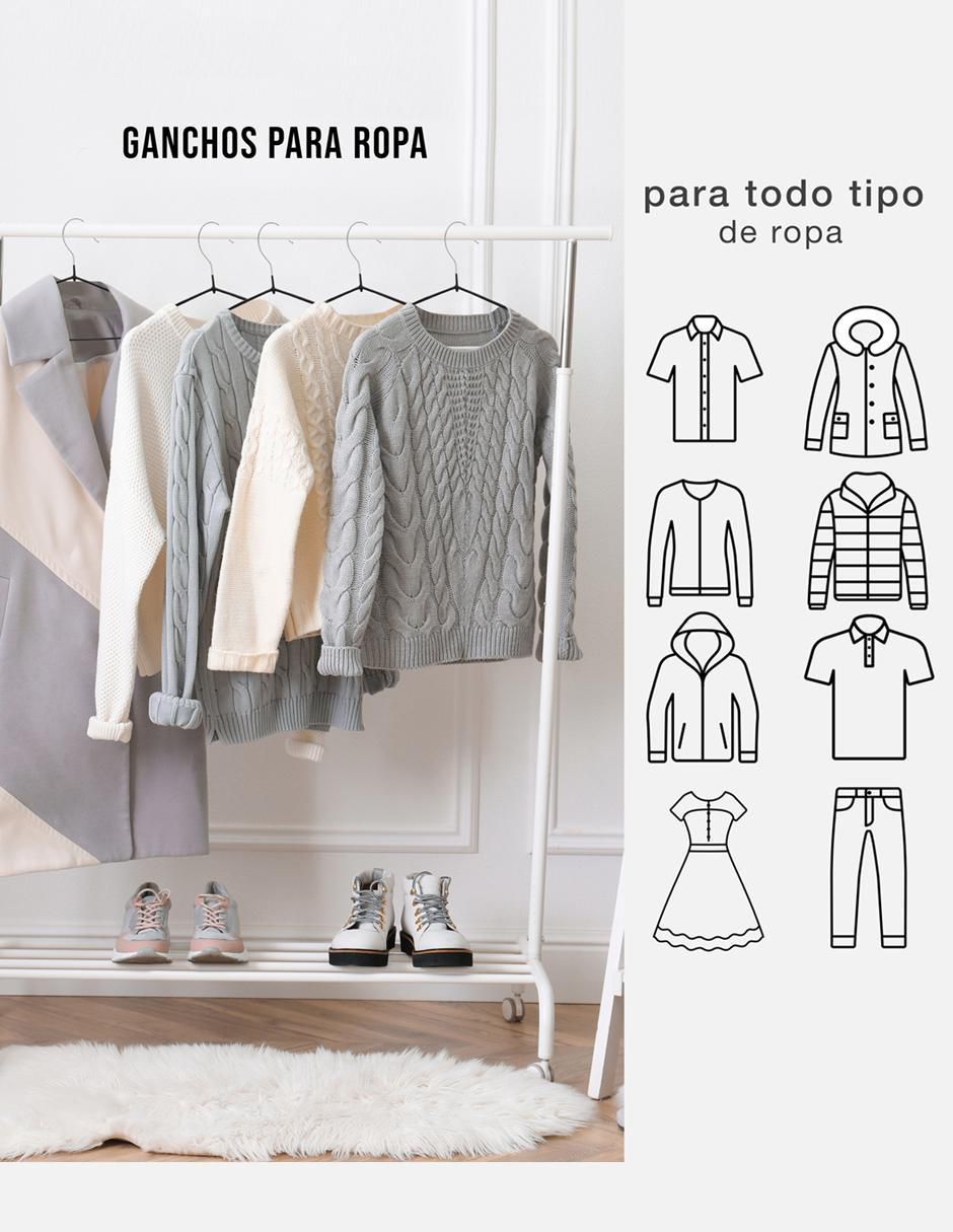 Set gancho Premium Clásico de metal 50 piezas 4