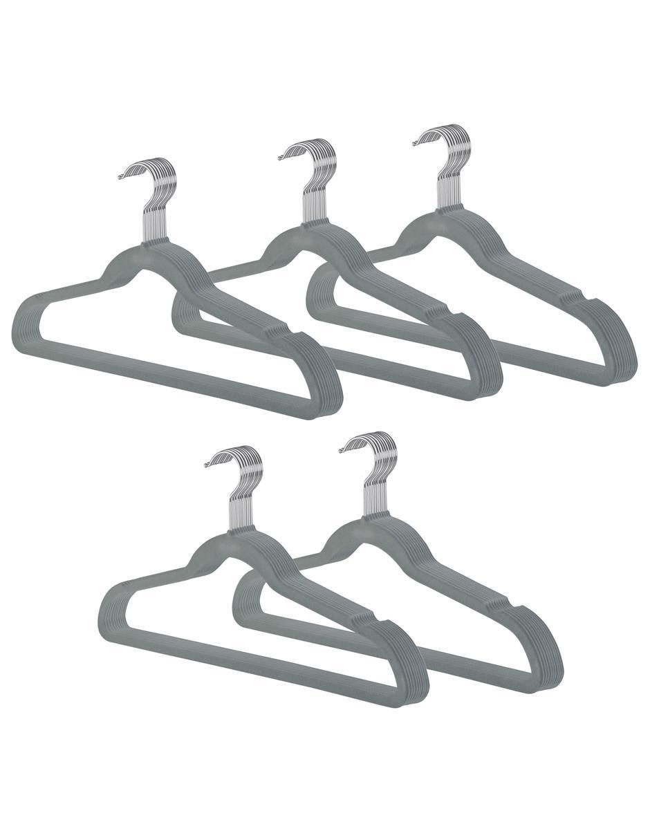 Set gancho Premium de terciopelo 50 piezas