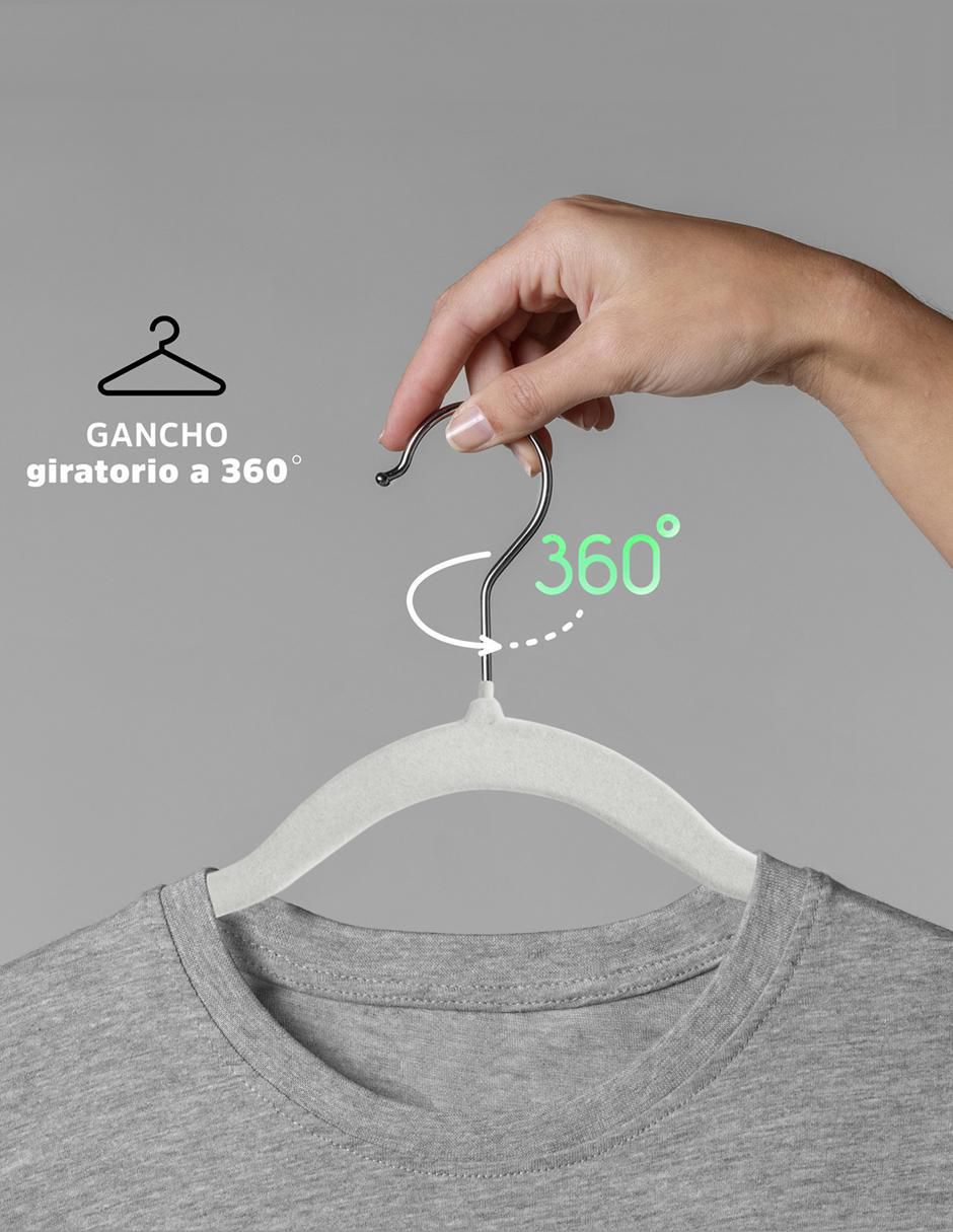 Set gancho Premium de terciopelo 50 piezas 5