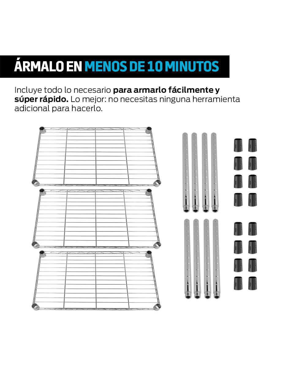 Estante de acero Multiusos para el Hogar 83434 4