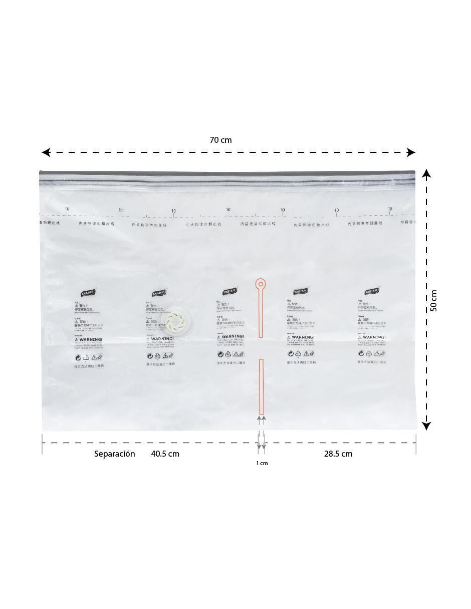Set bolsa al vacio 10