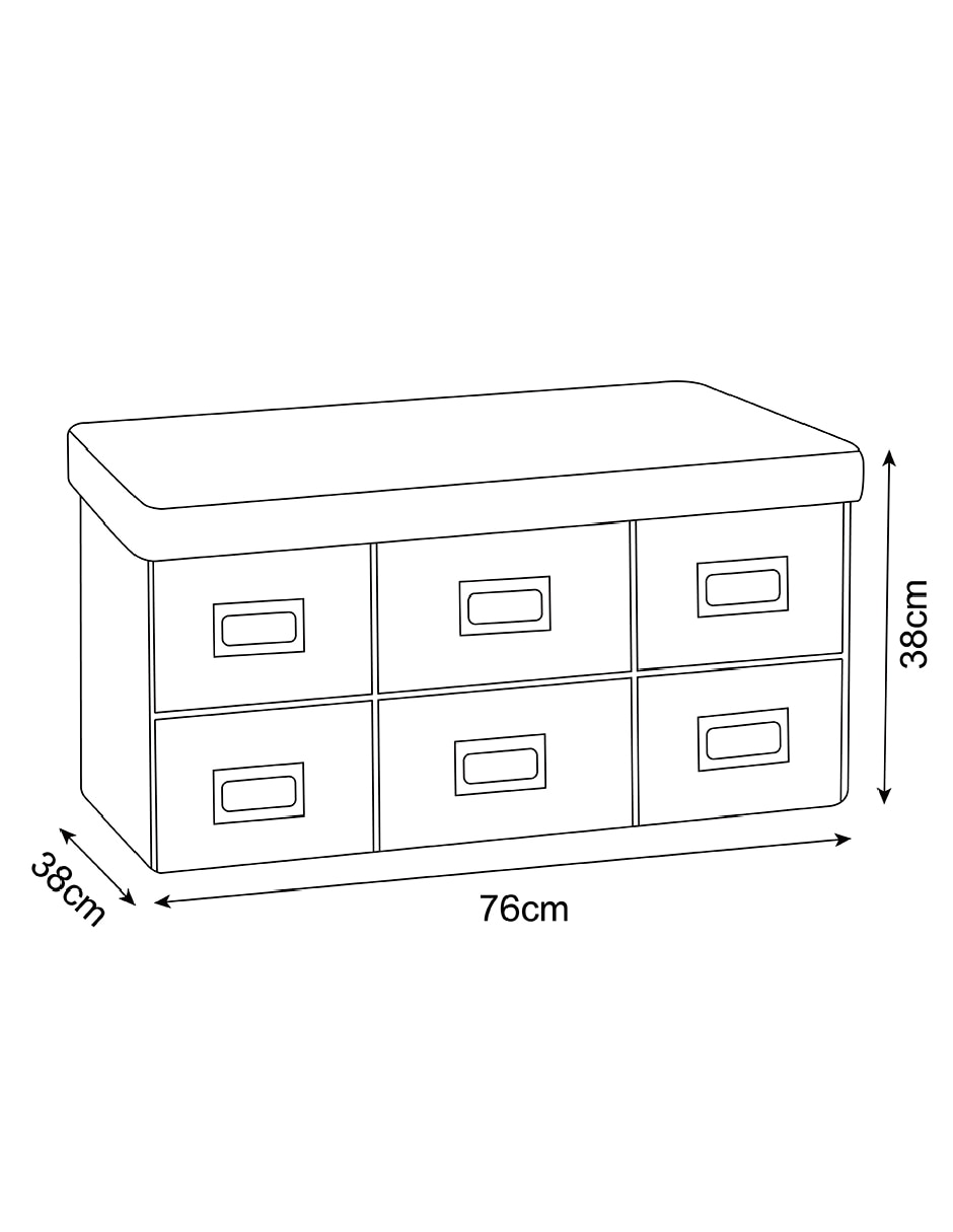Organizador con cajones 8