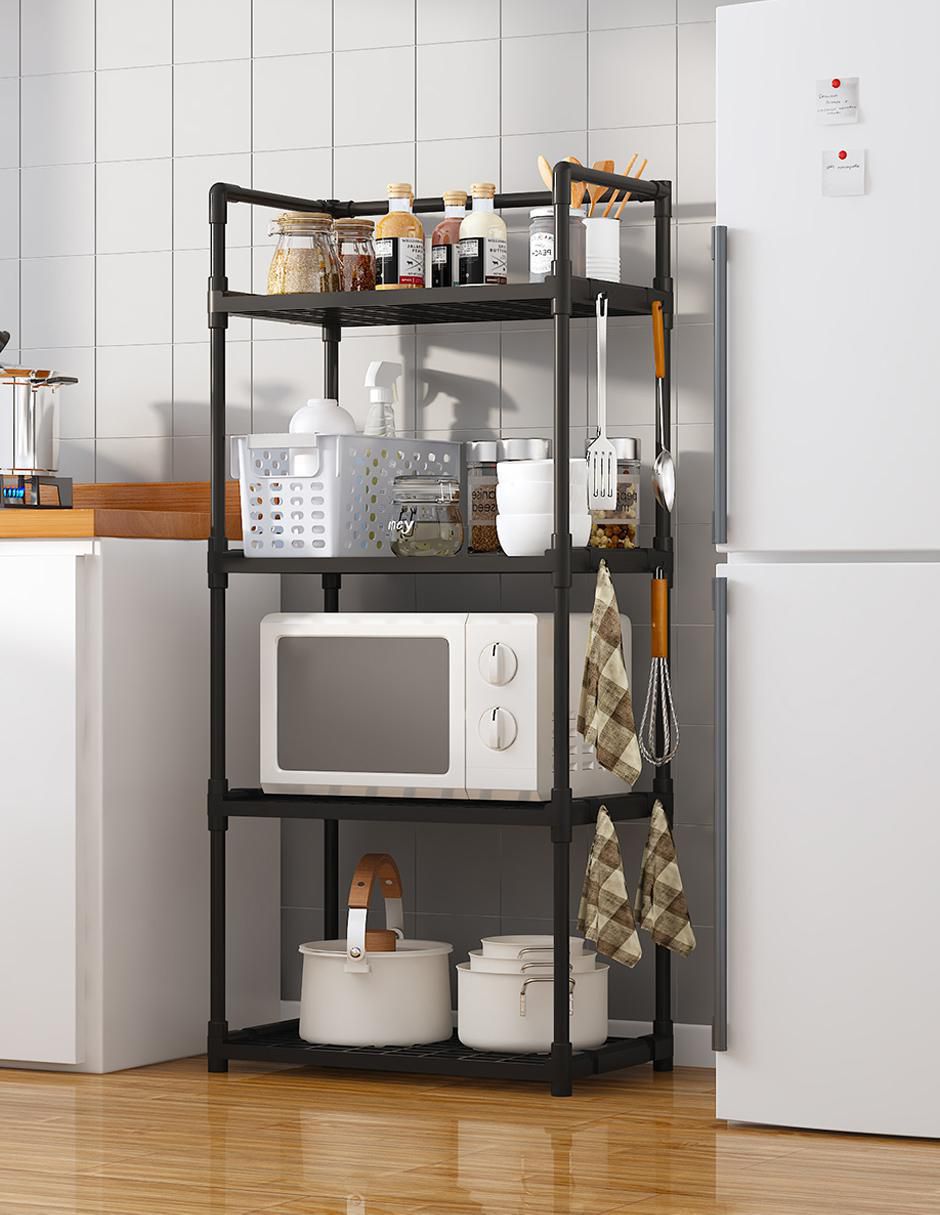 Rack de 4 compartimentos y 1 estante 3