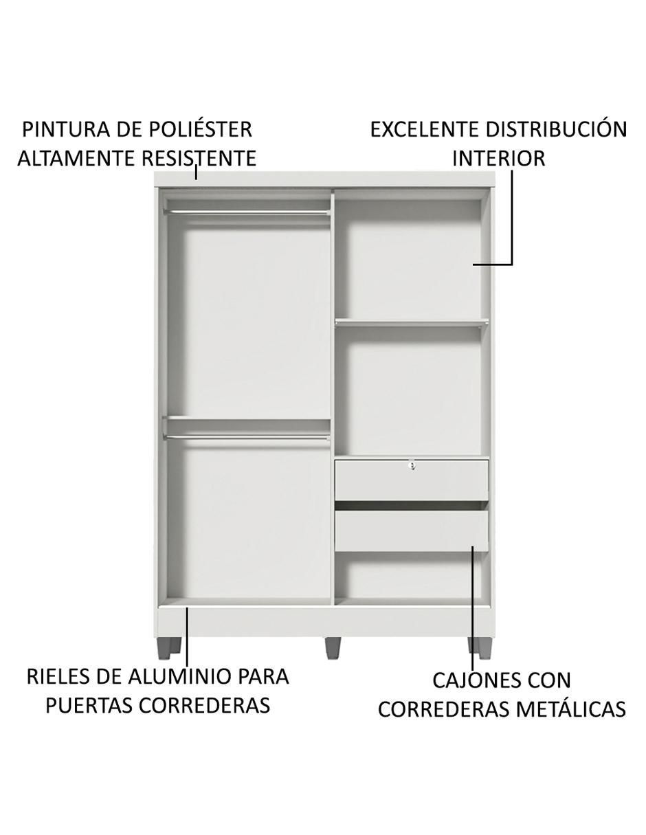 Ropero Luke 104409ACP de MDP 5