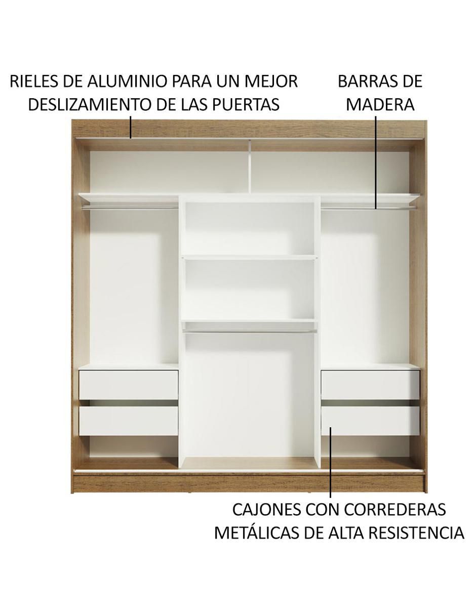 Ropero Reno 10955Z2E de MDP 5