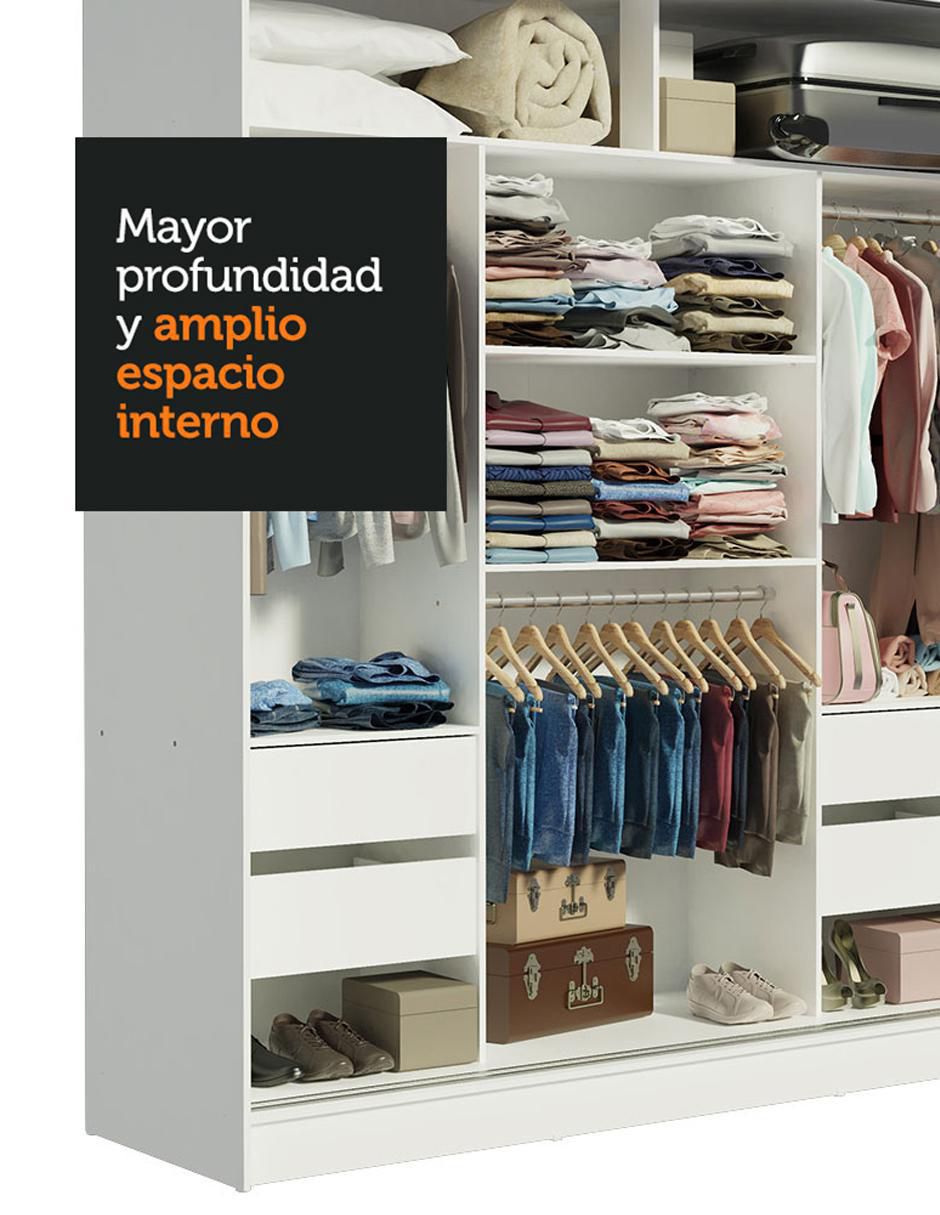 Ropero armable Reno 1095091E 16