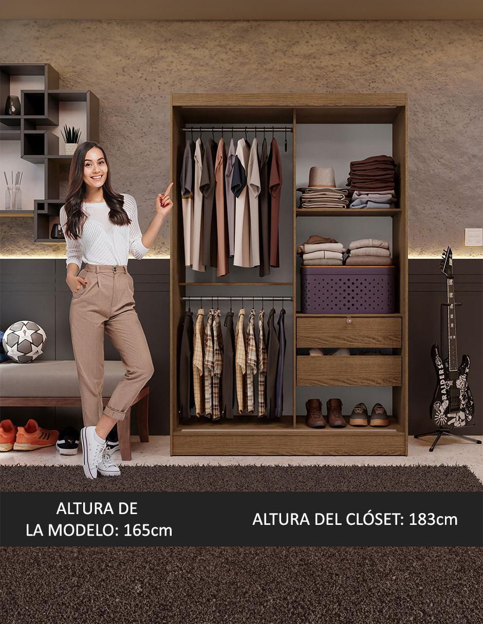 Ropero armable Luke 10445ZA de MDP 25