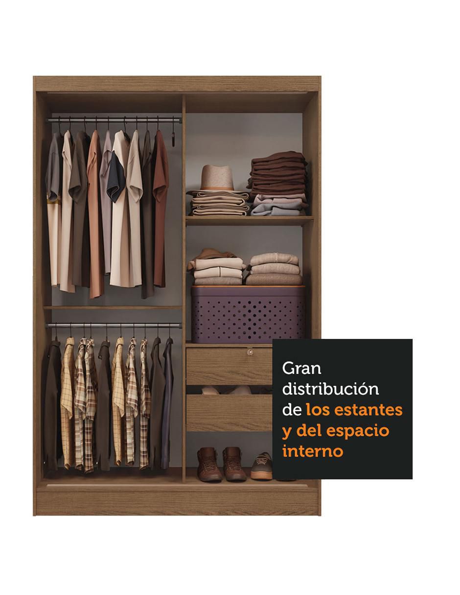 Ropero armable Luke 10445ZA de MDP 18