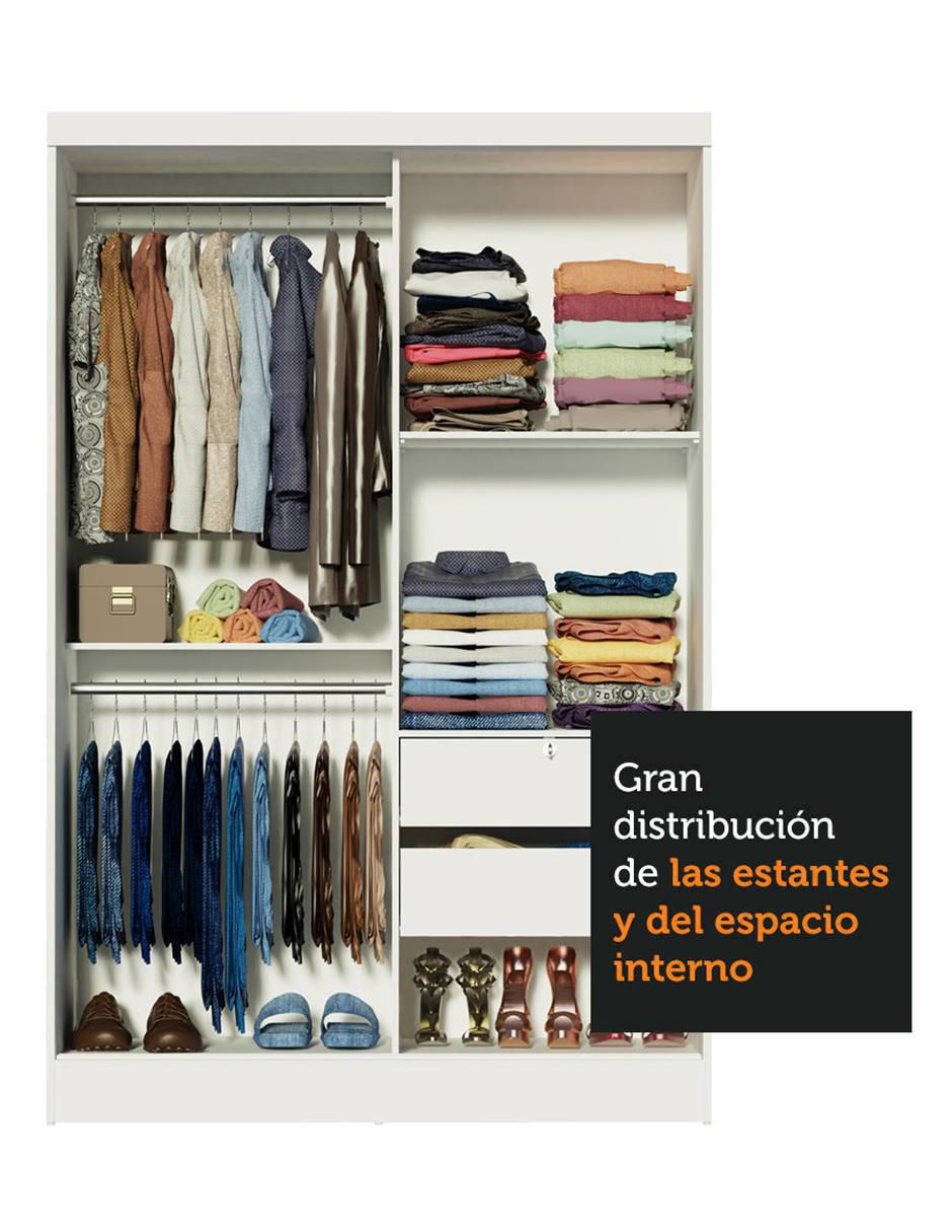 Ropero armable Luke 104409A1E de MDP 16