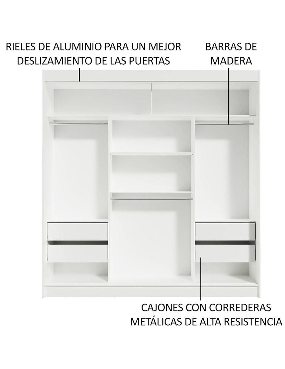 Ropero Reno 10959B1E de MDP 5