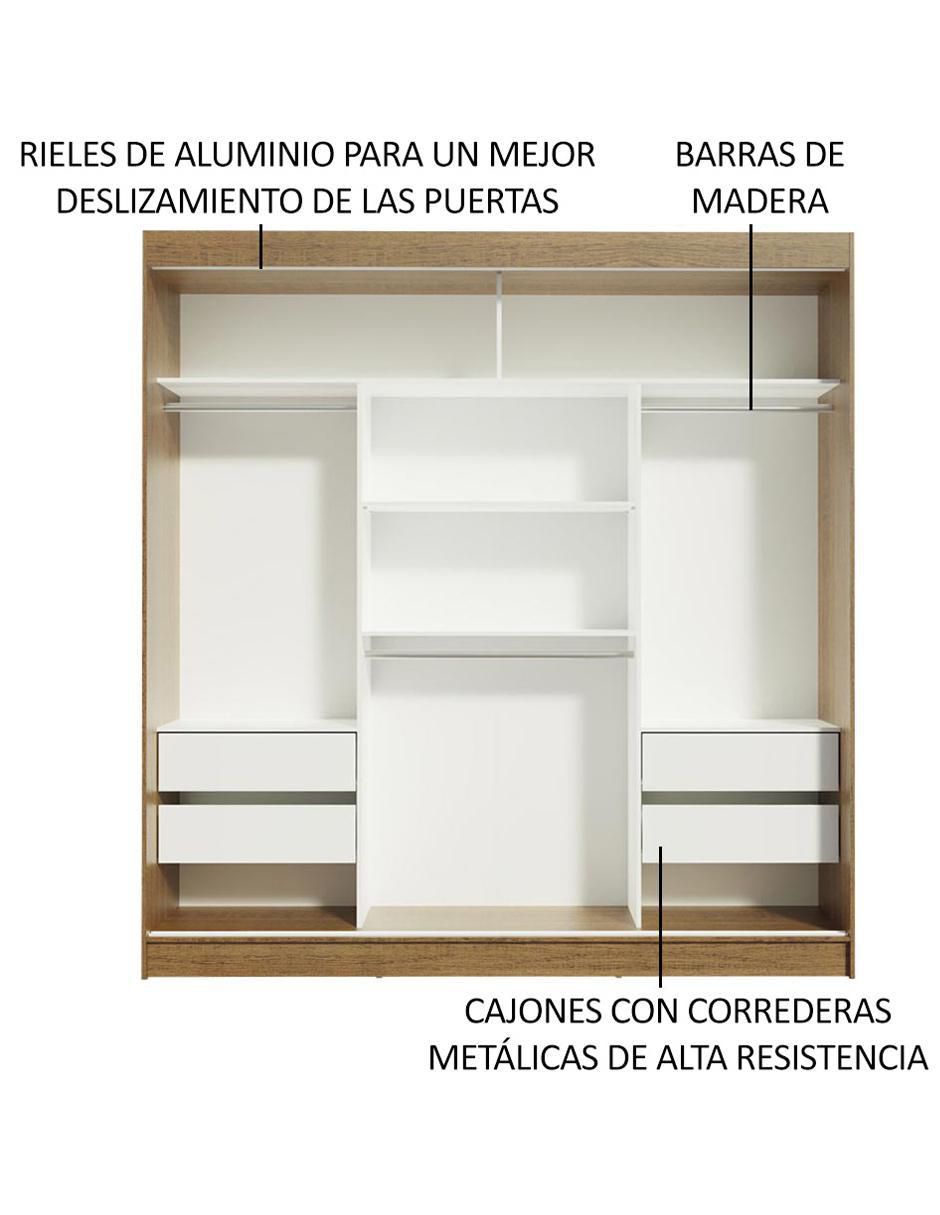 Ropero Reno 10956E2E de MDP 5