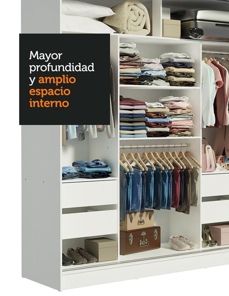 Ropero Reno 10959B3E de MDP 6