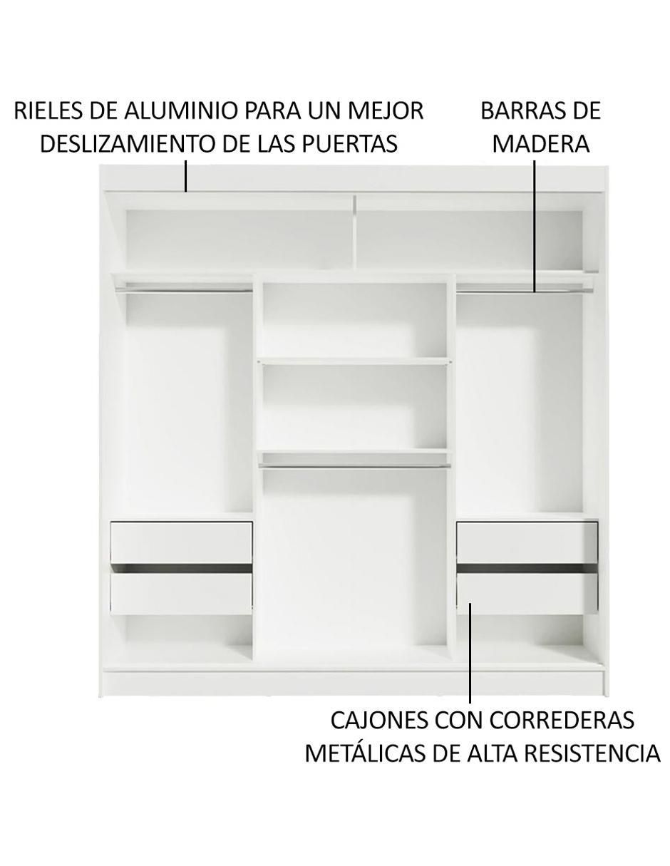 Ropero Reno 10959B2E de MDP 5