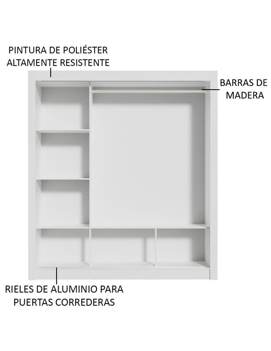 Ropero Monaco 10939B1E de MDP 5