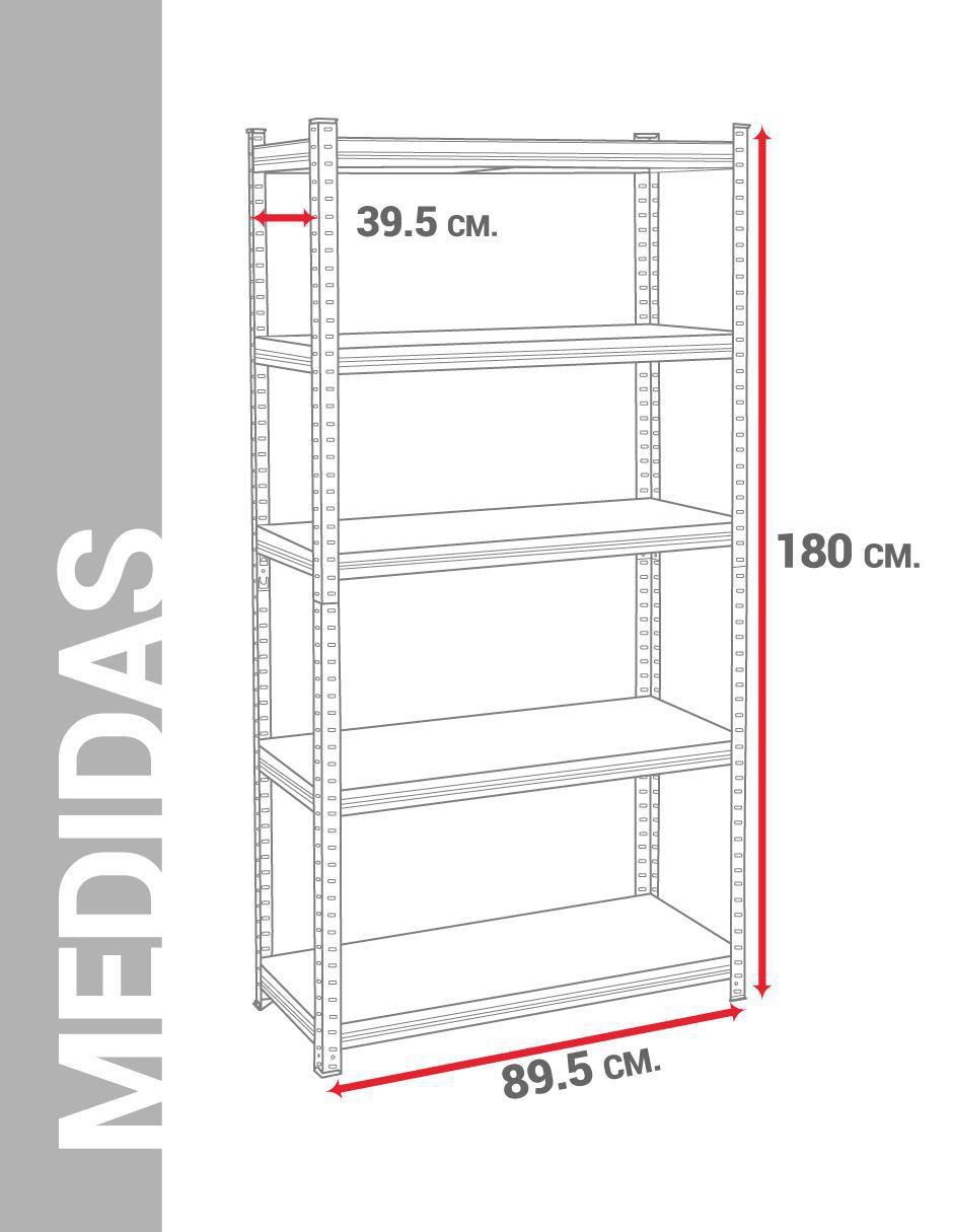 Estante de MDF BRAFORD 8
