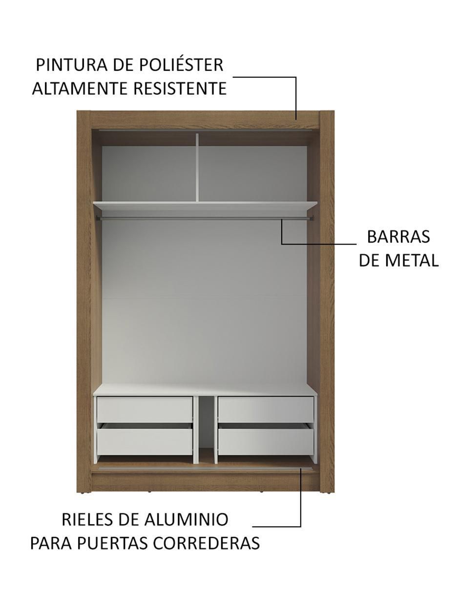 Ropero Vivare Plus 11946E4G de MDP 4