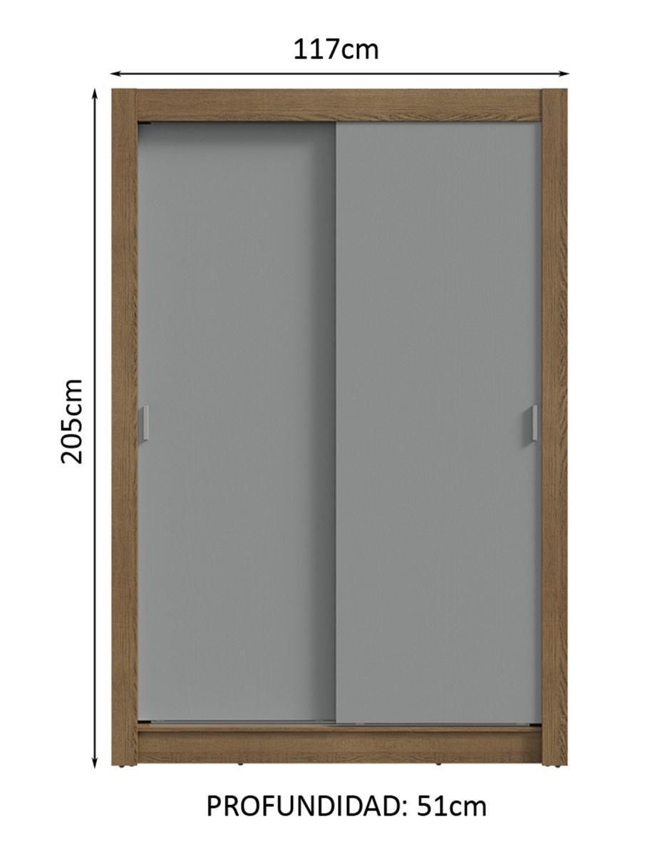 Ropero Milano 1194F9 de MDP 10