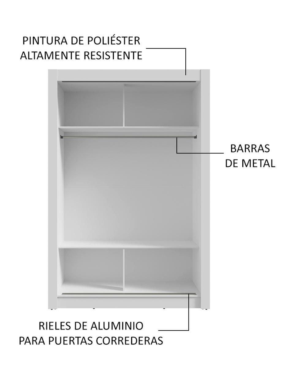 Ropero Milano 11949B de MDP 4