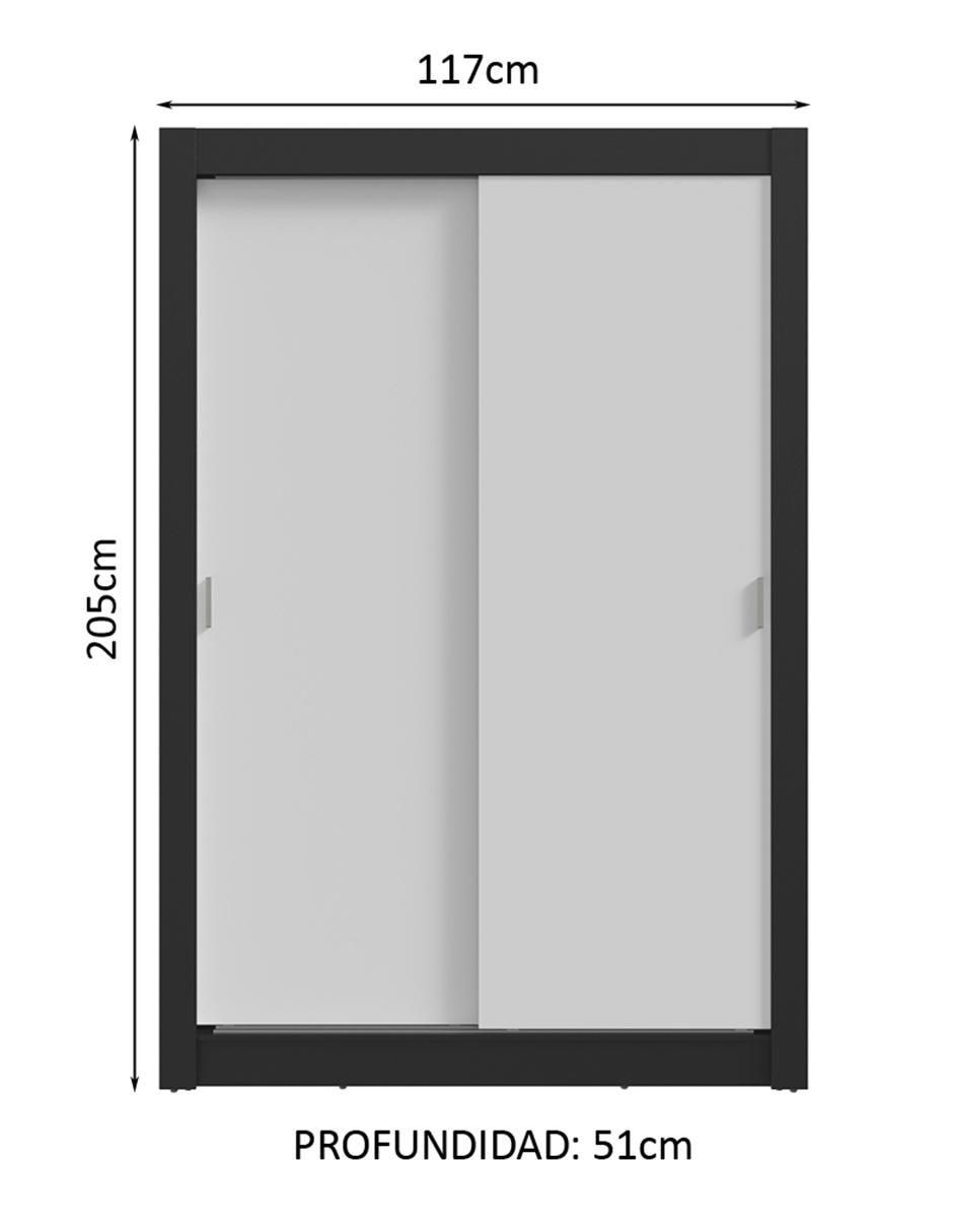 Ropero Vivare Plus 1194774G de MDP 9