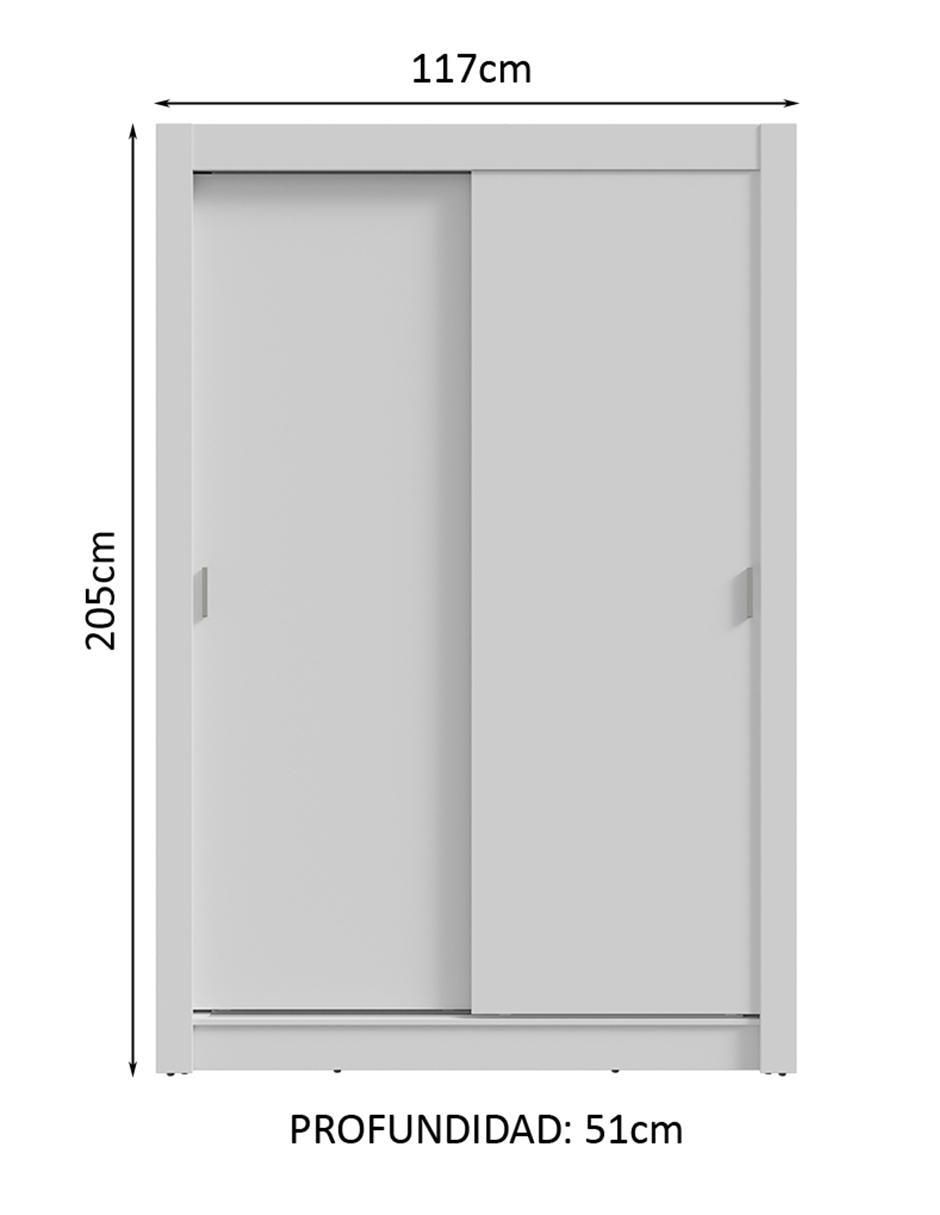 Ropero Milano de MDP 9