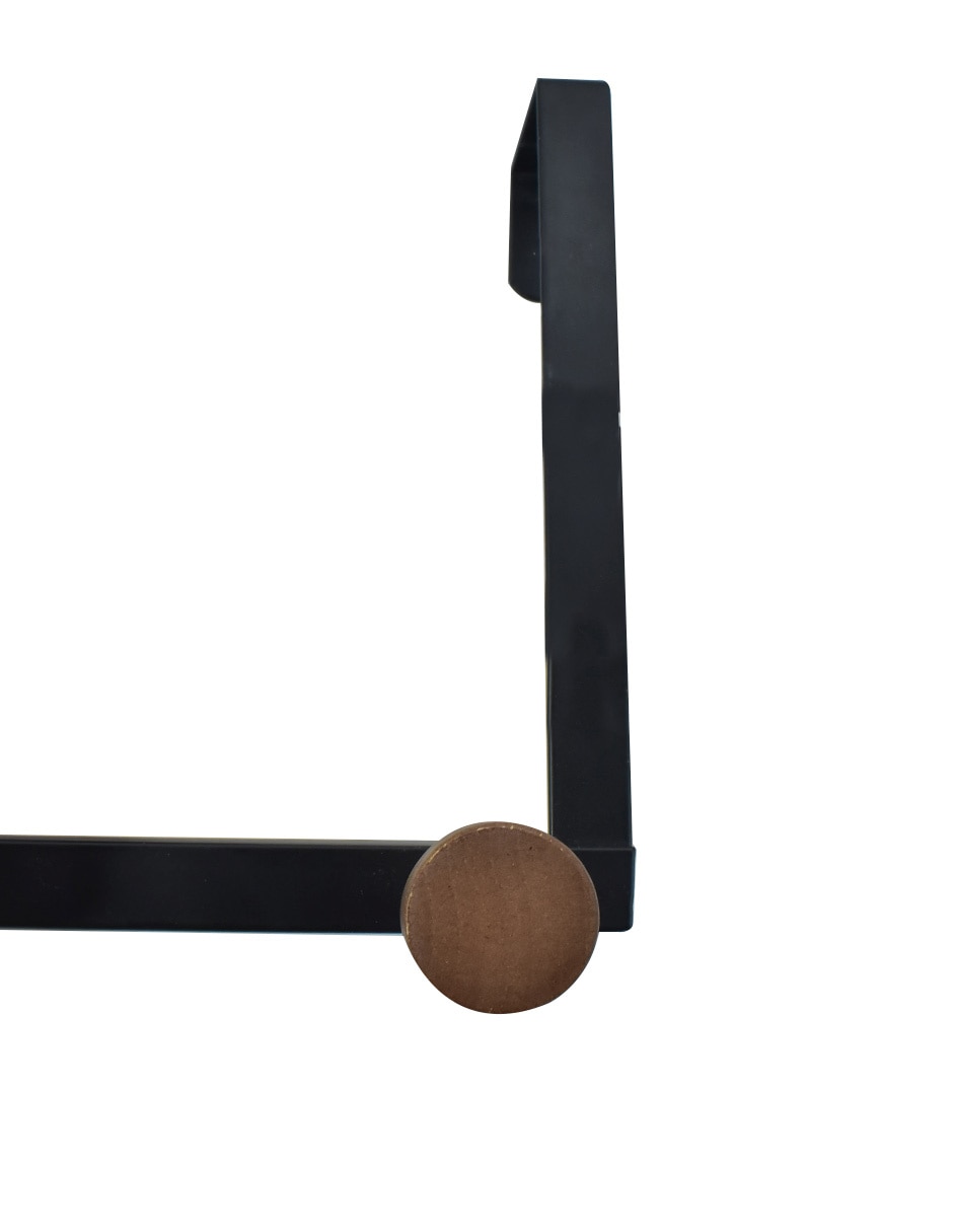Perchero de pared Clásico de metal 3 ganchos 4