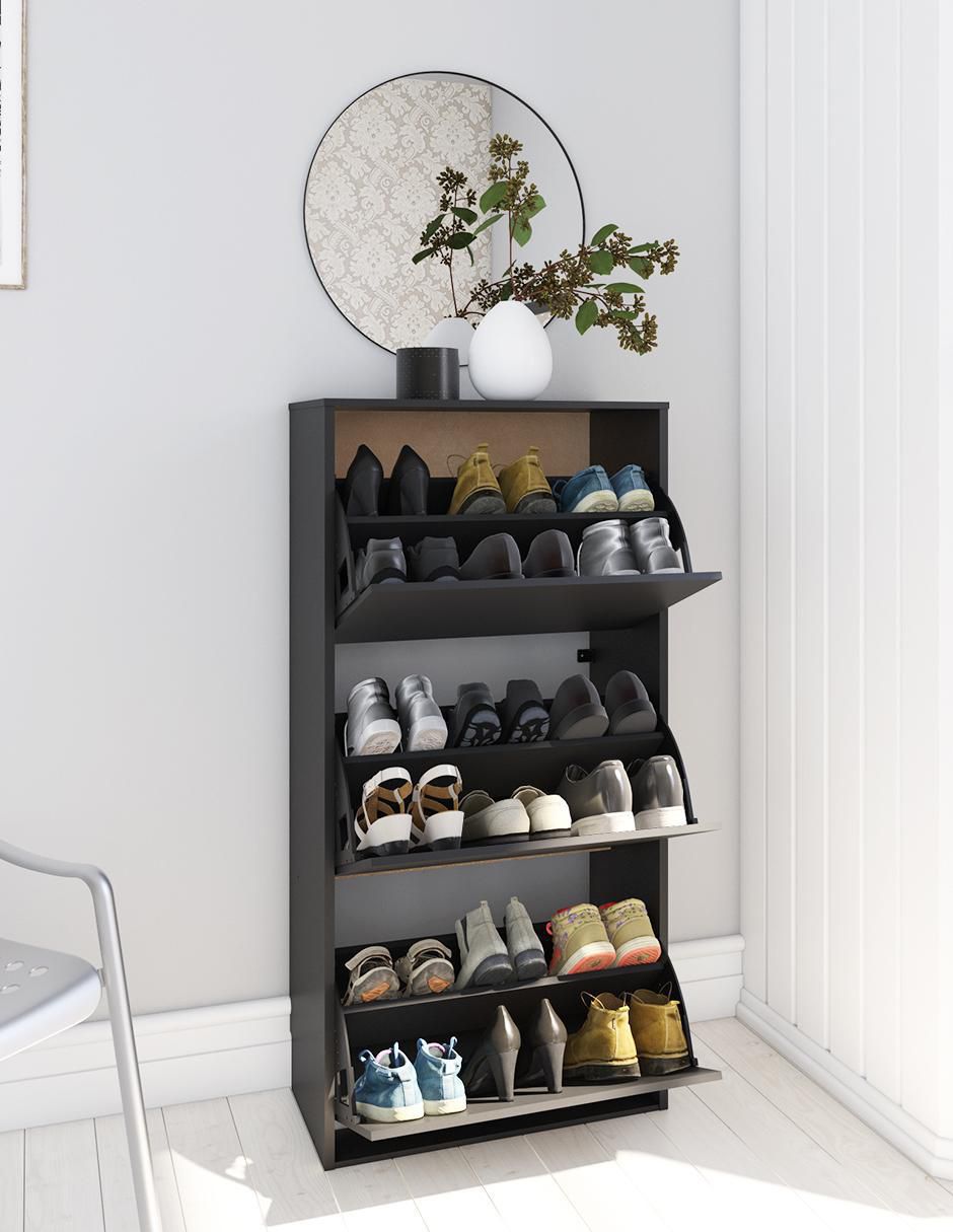 Zapatera mueble Playcon para 18 pares de zapatos adulto