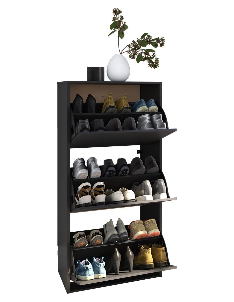 Zapatera mueble Playcon para 18 pares de zapatos adulto