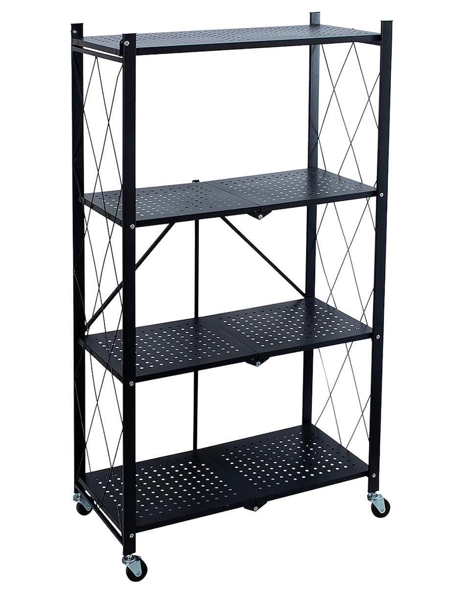 Rack de 4 compartimentos y 4 estantes