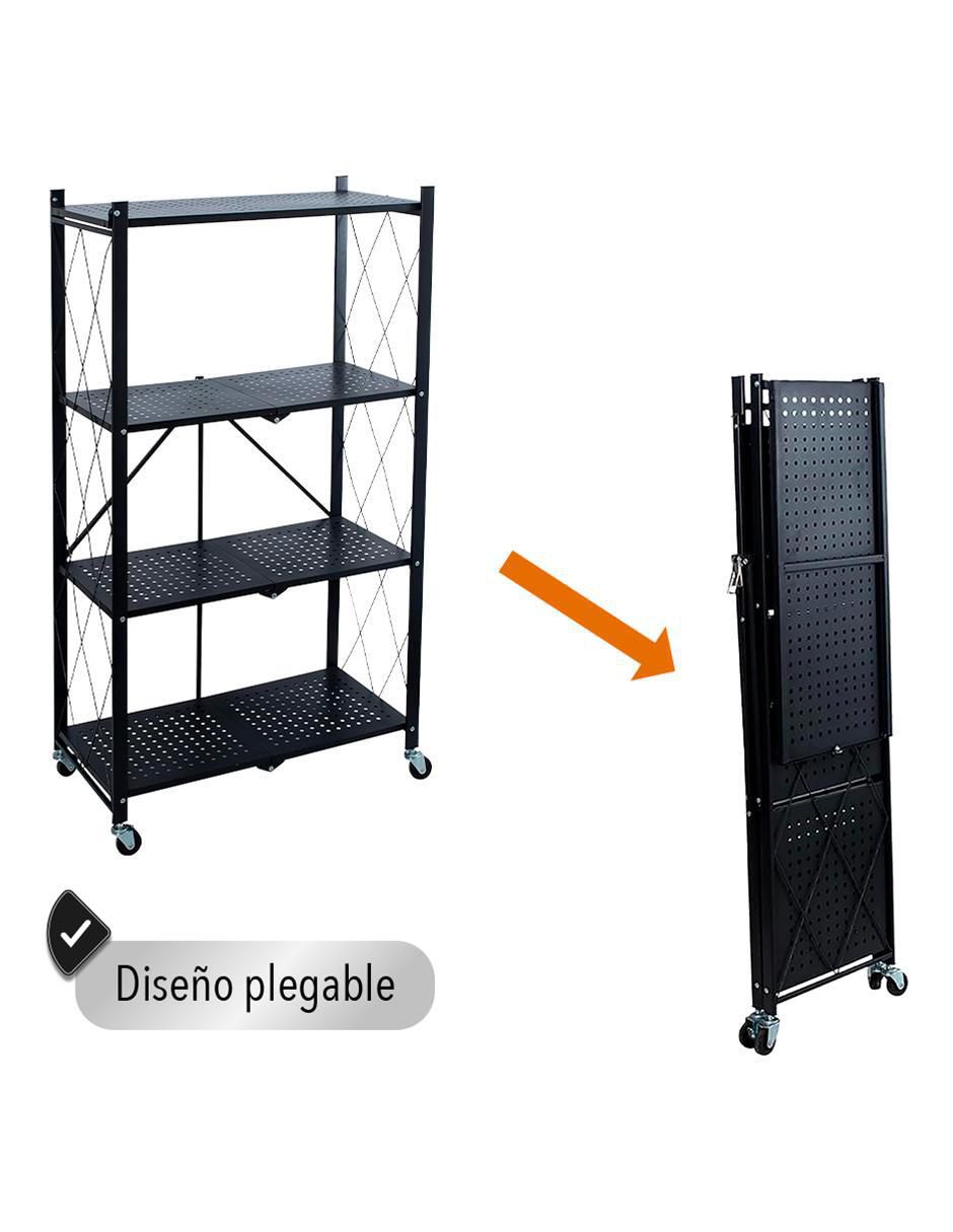 Rack de 4 compartimentos y 4 estantes 3