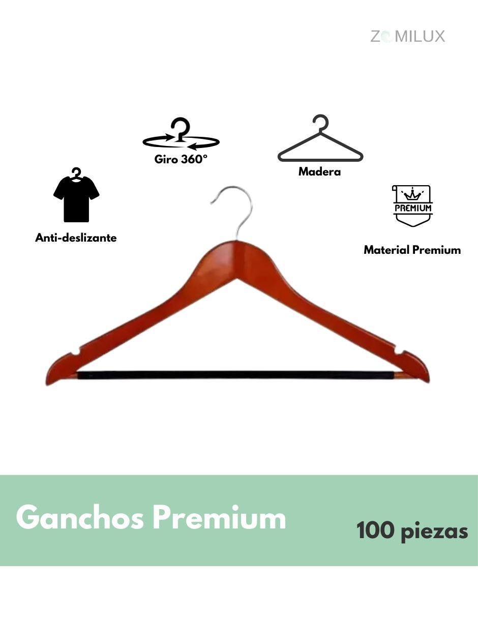 Set gancho de madera 100 piezas 2