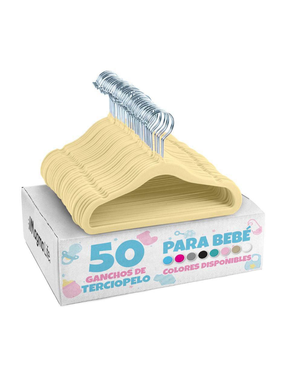 Set gancho infantil de terciopelo 50 piezas Set gancho infantil de terciopelo 50 piezas