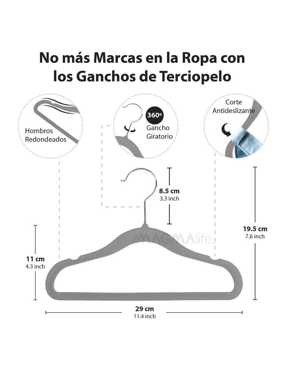 Set gancho infantil magma life sin familia "de" terciopelo 50 "piezas"