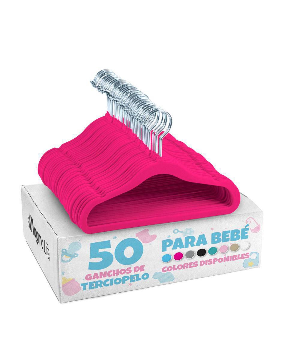 Set gancho infantil de terciopelo 50 piezas