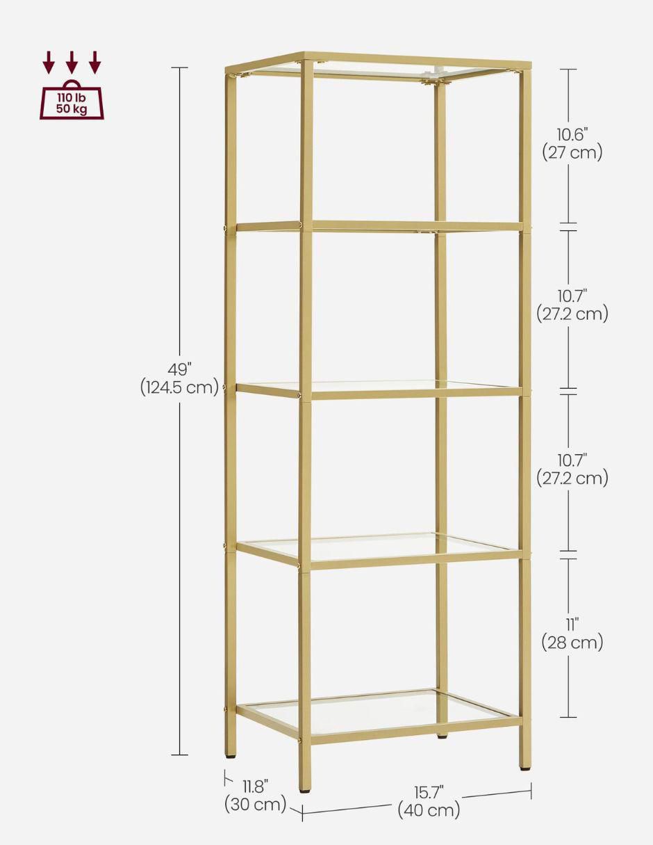 Estante de acero Alinru 3