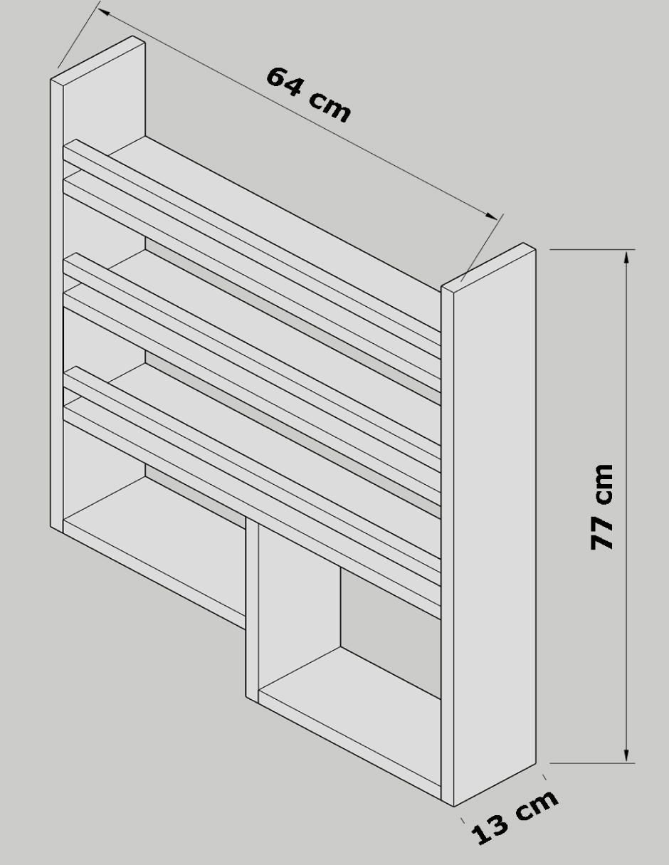 Organizador colgante 4