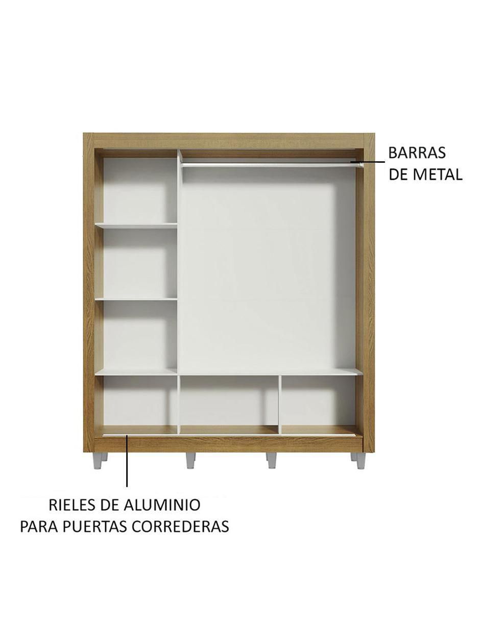 Armario Mônaco xa10936e2ecp de MDP 5