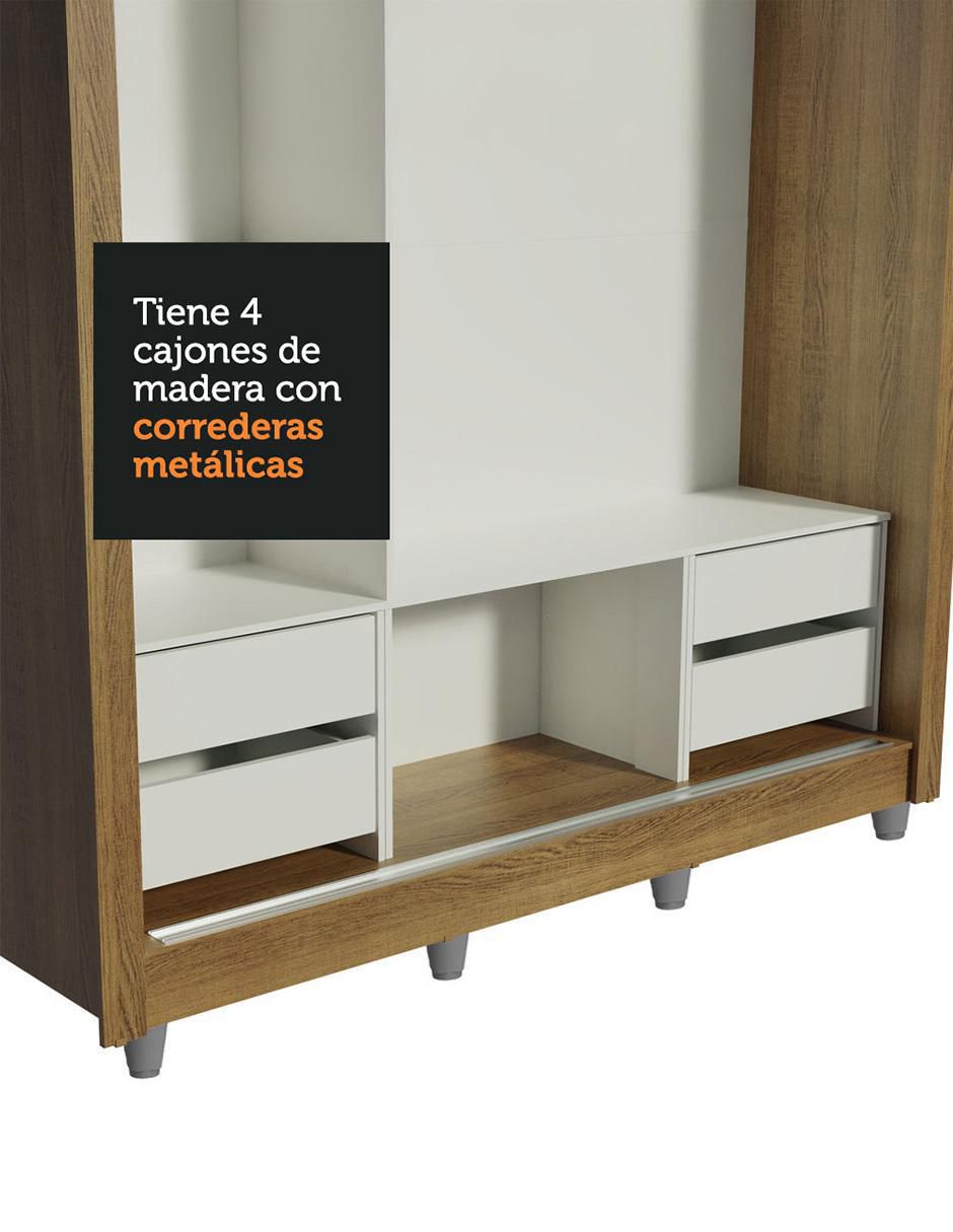 Ropero Lyon Plus 10936E4GCP de MDP 6