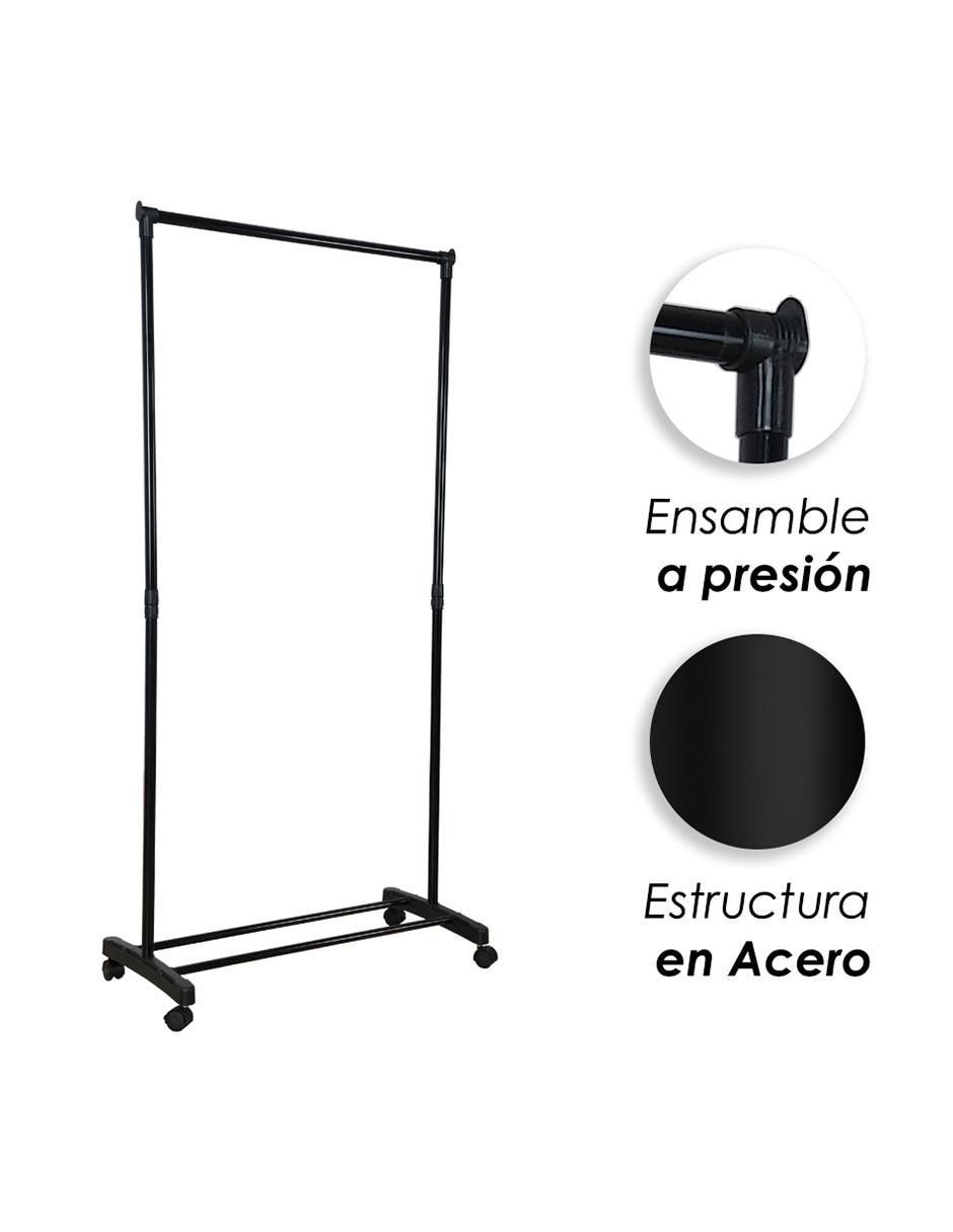 Perchero de piso de acero 1 gancho 5