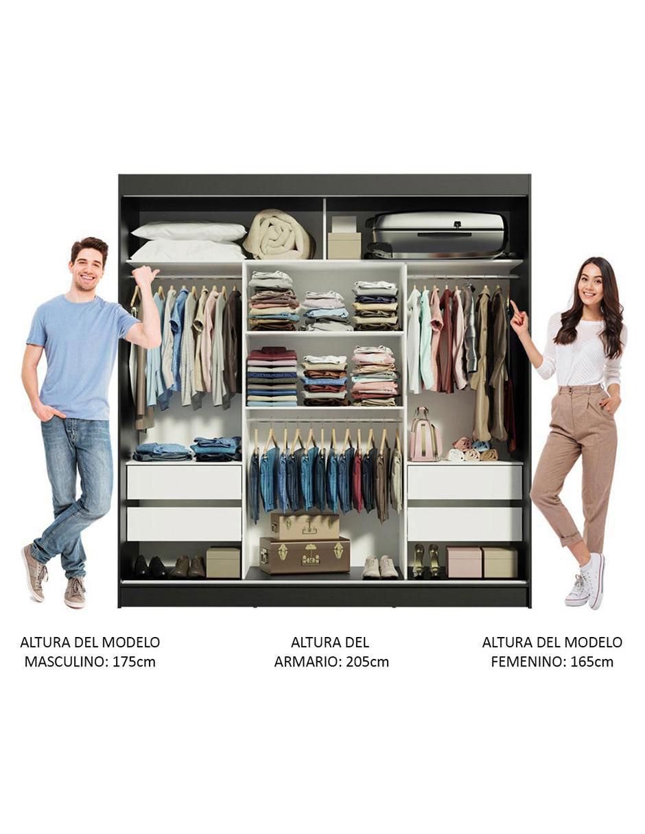 Ropero armable Reno 10958N 13